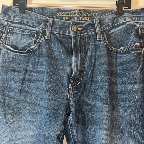 American Eagle Original Straight Jeans 33 x 30 - Picture 3 of 4